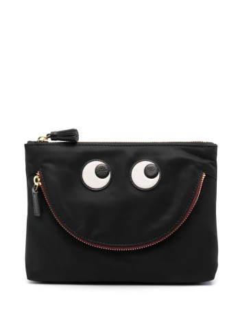 Pouch Happy Eyes In Econyl® Regenerated Nylon